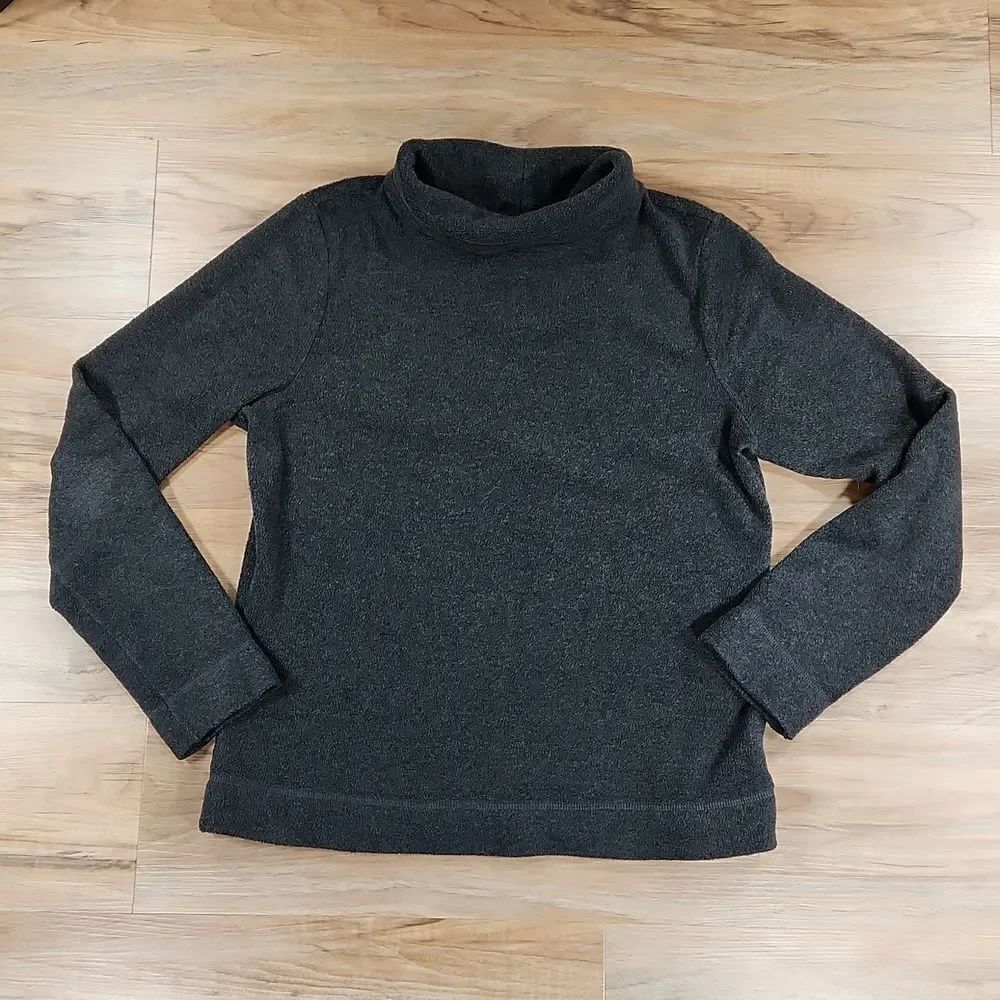 🐞Old Navy Gray Fleece Turtleneck Sweater Large